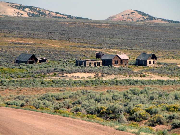 Ghost Town. Piedmont, WY. Near "The Parting of the Ways" and beginning of the Oregon Trail.