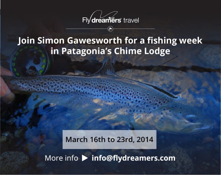Join Simon Gawesworth for a fishing week in Patagonia’s Chime Lodge!

Simon Gawesworth is recognized as one of the leading authorities on fly casting around the world. You can join him to fish the famous Malleo, Chimehuin, Collon Cura, and Alumine rivers.