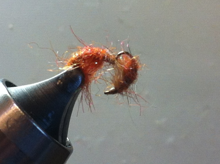 Pink and Orange Scud Size 20