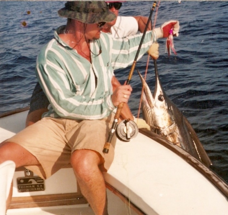 Old school Quepos, CR sailfish in 1991.
