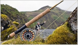 Fishing in Lake Thingvallavatn