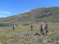 Caminata a Laguna Larga con mis amigos