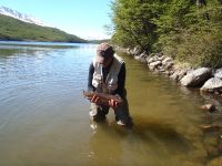 Foto de pesca con mosca