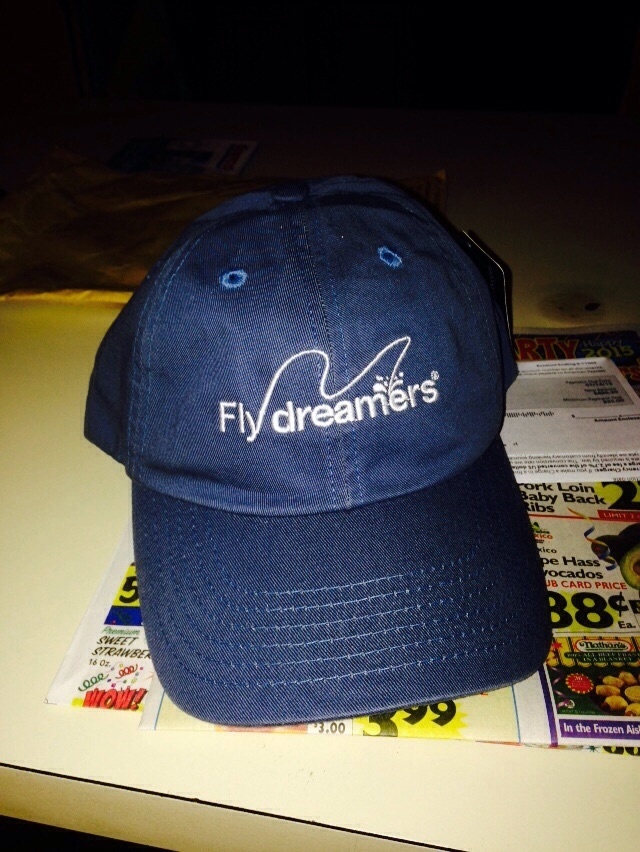 Just got my new Flydreamers hat! Thanks guys and Merry Christmas to all and a Happy and healthy New Years!