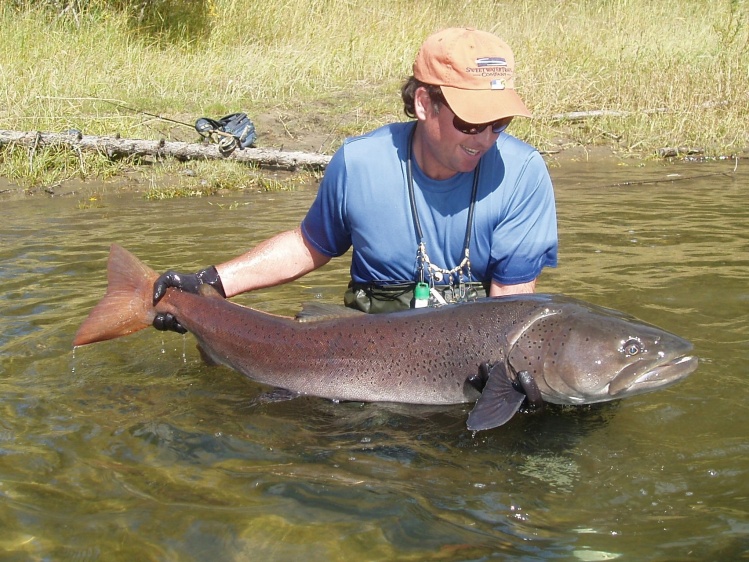 Bucky Buchenroth with one of three 50 plus inchers that week. 