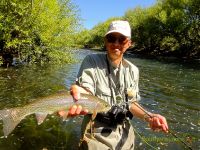 Clear water bow!! Upper Malleo River.