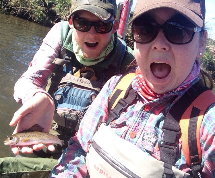 The best days fishing I've had in years and I never even made a cast! Fewer greater pleasures than converting a fishing cynic, especially when she has taken the piss out of you relentlessly for years!
<a href="http://incompleatangler.com/2015/04/15/sedges-selfies-">http://incompleatangler.com/2015/04/15/sedges-selfies-</a>