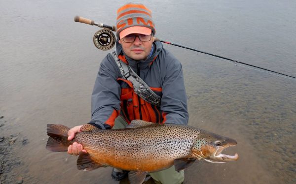 Great Fly-fishing Situation of Sea-Trout shared by Hernán Esporas 