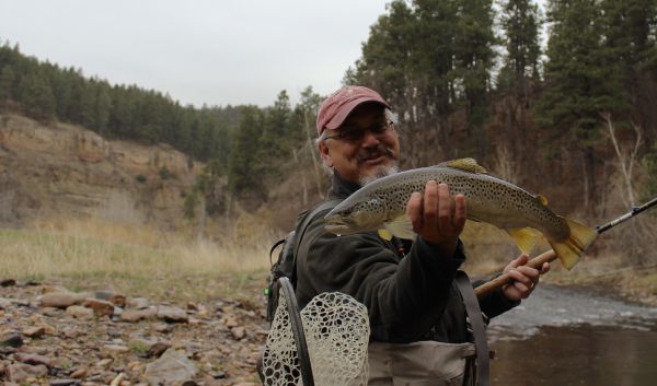 Dan Frasier 's Fly-fishing Photo of a Brown trout – Fly dreamers 