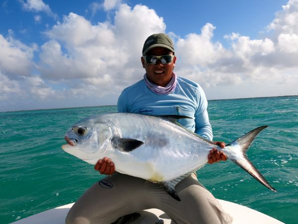Jean Baptiste Vidal 's Fly-fishing Pic of a Permit – Fly dreamers 