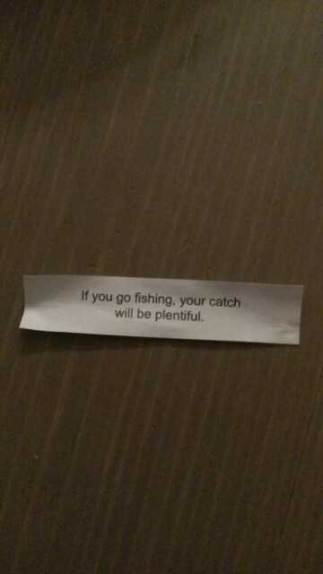 Believe in the fortune cookie