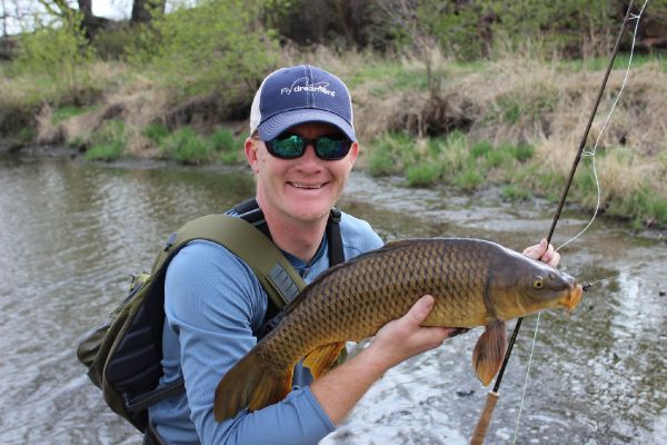 Dan Frasier 's Fly-fishing Picture of a Carp – Fly dreamers 