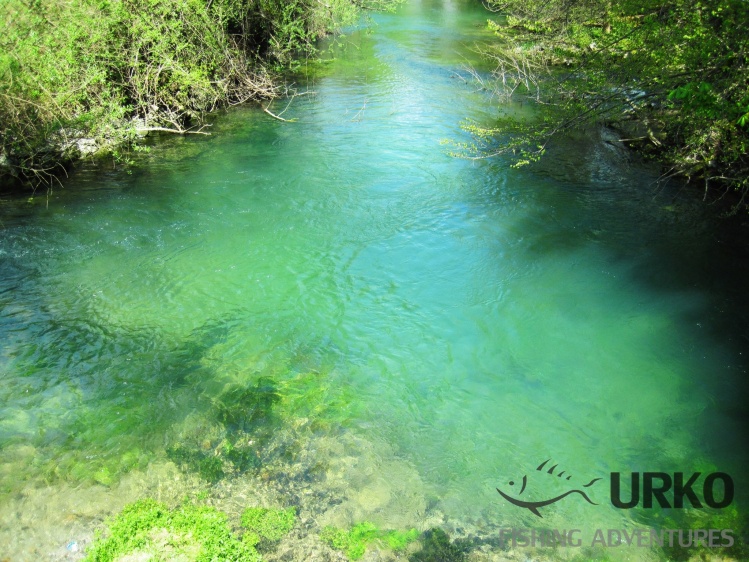 Crazy color of water ... Ljubija river