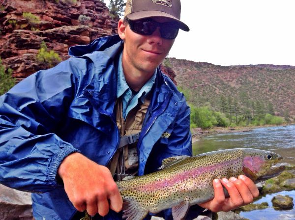 Fly-fishing Pic of Rainbow trout shared by Max Sisson – Fly dreamers 