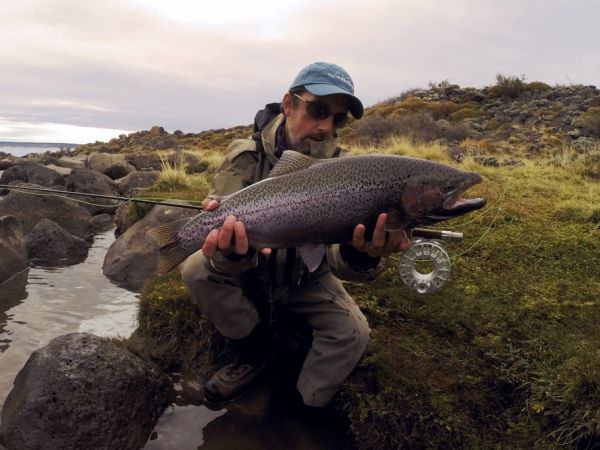 Franco Rossi 's Fly-fishing Photo of a Rainbow trout – Fly dreamers 