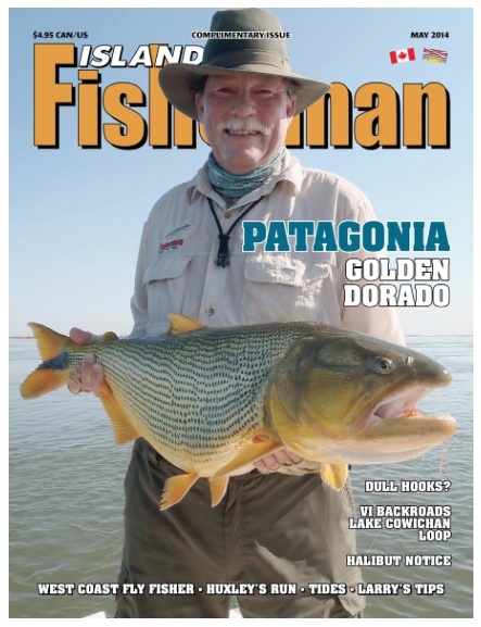 The owner of the Magazine caught his Gold in only one day of fishing - Golden Fly fishing.