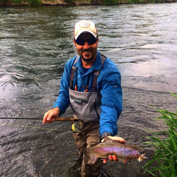 Fly-fishing Picture of Rainbow trout shared by Jason Wall – Fly dreamers