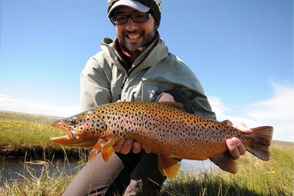 Juan Manuel Biott 's Fly-fishing Picture of a Brown trout – Fly dreamers 