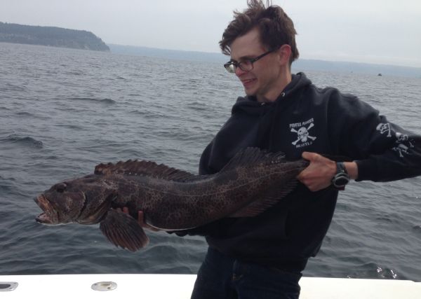 Colton Graham 's Fly-fishing Catch of a Lingcod – Fly dreamers 