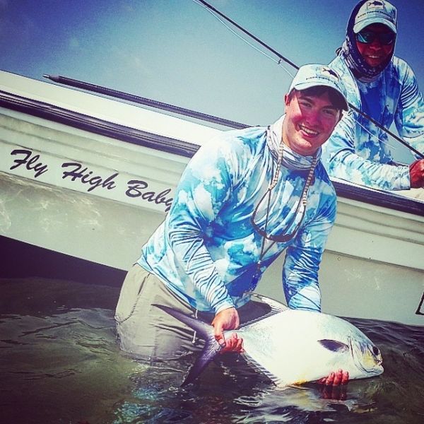 Michael Leishman 's Fly-fishing Picture of a Permit – Fly dreamers 