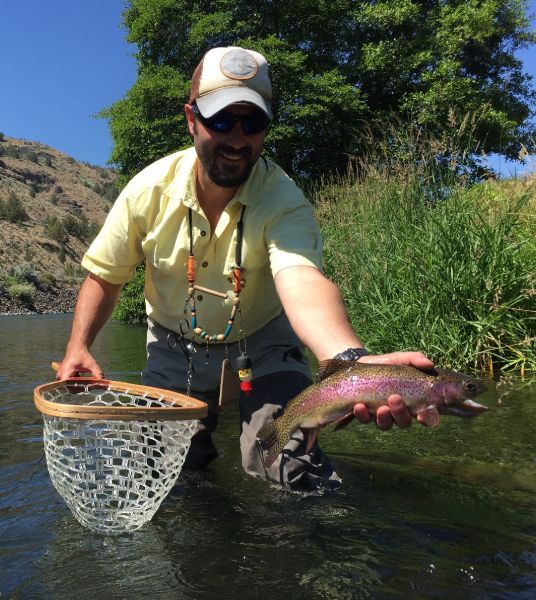 Fly-fishing Photo of Rainbow trout shared by Jason Wall – Fly dreamers 