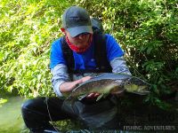 Andy with his fish of the day