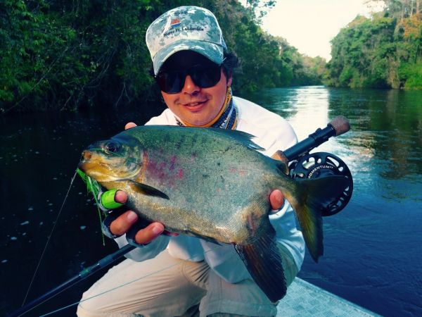 Fly-fishing Picture of Pacu shared by Thiago Carrano – Fly dreamers