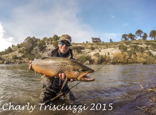 Carlos Trisciuzzi 's Fly-fishing Photo of a Loch Leven trout German – Fly dreamers 
