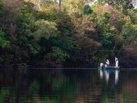 Willie &amp; Thiago casting at Juruena river