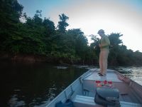 Tyler casting at Bararati river