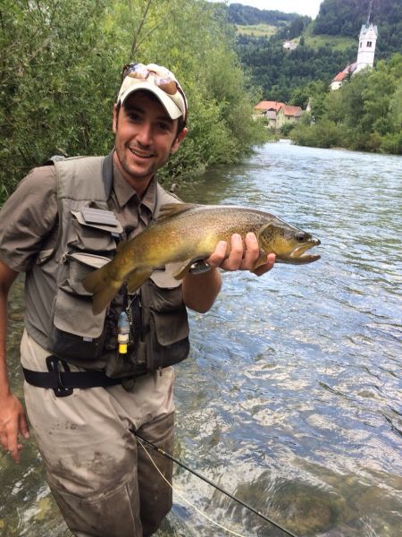 Fly-fishing Photo of Brown trout shared by Giampiero Patrizi – Fly dreamers 