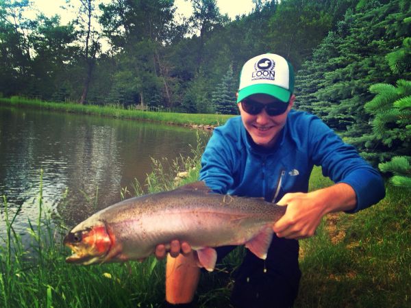Fly-fishing Photo of Rainbow trout shared by Max Sisson – Fly dreamers 
