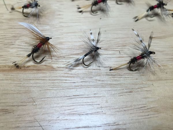Fly-tying for Brook trout - Picture by Terry Landry 