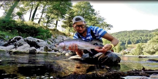 Ramon Carlos Herrero 's Fly-fishing Pic of a Rainbow trout – Fly dreamers 