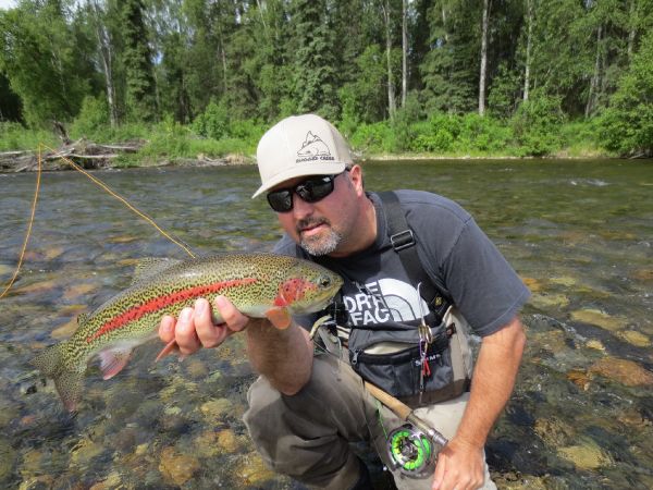 Fly-fishing Photo of Rainbow trout shared by Brad Stitzel – Fly dreamers 