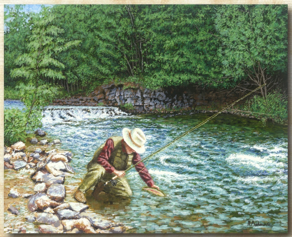 Mark Behmer's Fly-fishing Art - Articles | Fly dreamers