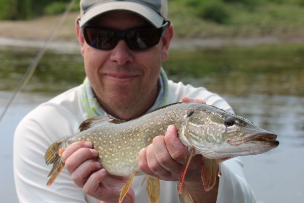 Chris Andersen 's Fly-fishing Catch of a Pike – Fly dreamers 