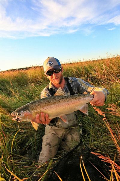 Fly-fishing Picture of Rainbow trout shared by Mikey Wright – Fly dreamers