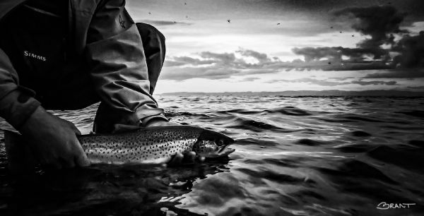Sea-Trout Fly-fishing Situation – Brant Fageraas shared this Interesting Photo in Fly dreamers 