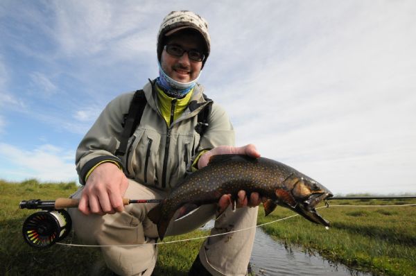 Juan Manuel Biott 's Fly-fishing Picture of a Brook trout – Fly dreamers 