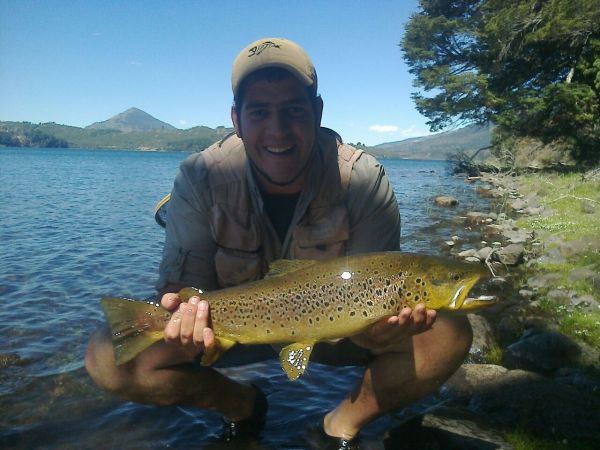 Edgar Carlos Lanzi 's Fly-fishing Photo of a Brown trout – Fly dreamers 