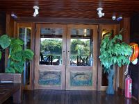 Ecolodge main entrance