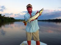 Steve with the acrobatic Bicuda