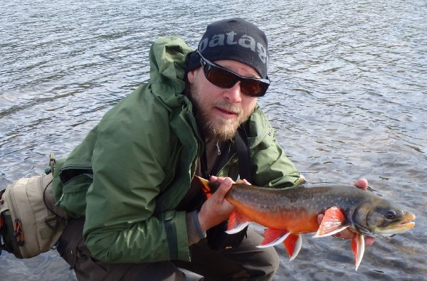 Fly-fishing Situation of Arctic Char shared by Anders Olsson 
