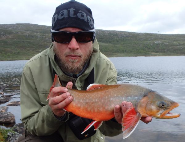 Fly-fishing Image of Arctic Char shared by Anders Olsson – Fly dreamers