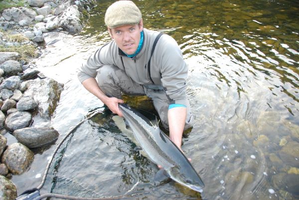 Mark Taylor 's Fly-fishing Picture of a Atlantic salmon – Fly dreamers 