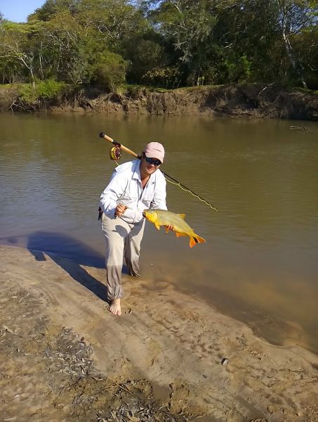 Golden Dorado Fly-fishing Situation – Alejandro Ballve shared this Sweet Image in Fly dreamers 