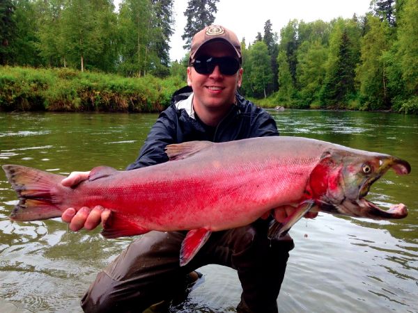 Fly-fishing Image of Silver salmon shared by Brecon Powell – Fly dreamers