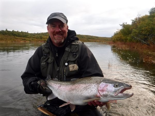Ted Bryant 's Fly-fishing Photo of a Rainbow trout – Fly dreamers 