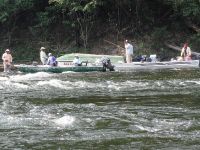 Clear water and so many rapids